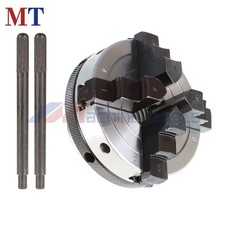 3 Inch 4 Jaw Self-Centering Chuck For All 1 In By 8 TPI Spindles Wood Lathes