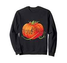 Treble Clef Note Music Pumpkin Halloween Music Lover Sweatshirtfrom JP