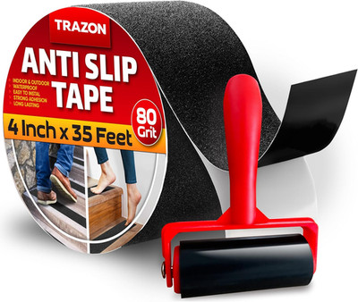 Grip Tape - Heavy Duty Anti Slip Tape for Stairs Outdoor/Indoor Waterproof 4Inch
