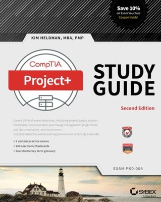 CompTIA Project+ Study Guide: Exam PK0..., Heldman, Kim