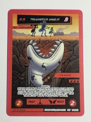 Shard Bugs Treacherous Annelid Secret Rare #168/161 First Bound Set 2