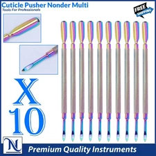Dual End Cuticle Pusher – Stainless Steel Nail Tool
