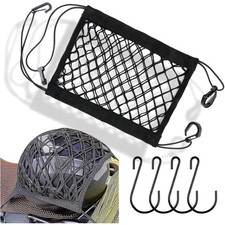 mit 4 Haken,25×30CM Motorrad Netz,Gepäcknetz Fahrrad Gepäcknetz Klein,Motorra...