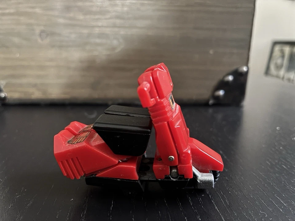 Bandai 1983 Scooter Figure MR-16 Macau GoBots Robo Machine Men Motor Scooter Man - Photo 3/4