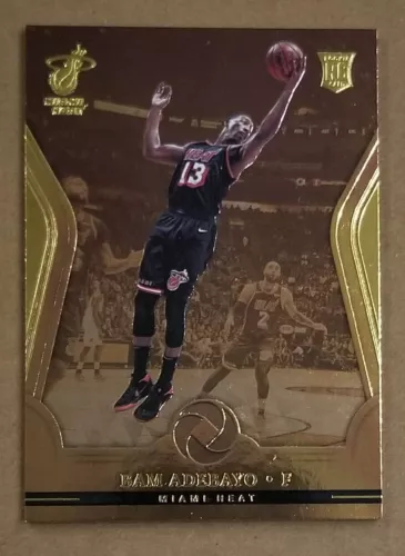 2017-18 OPULENCE #95 RC 13/79 JERSEY NUMBER 1/1 BAM ADEBAYO
