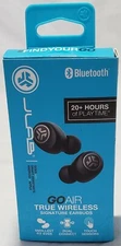 JLab Audio - Go Air True Wireless Earbuds - Black - With Charging Case