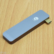 1pc Gunmetal USB C Type C to 5 in 1 USB 3.0 HUB Charging  Data Sync Adapter