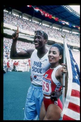 Florence Griffith Joyner Of The Usa 6 Olympics 1988 Photo