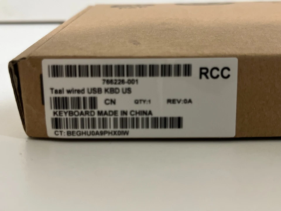 HP MINI USB KEYBOARD 766226-001 UH0U C7-43 - Image 4 of 4