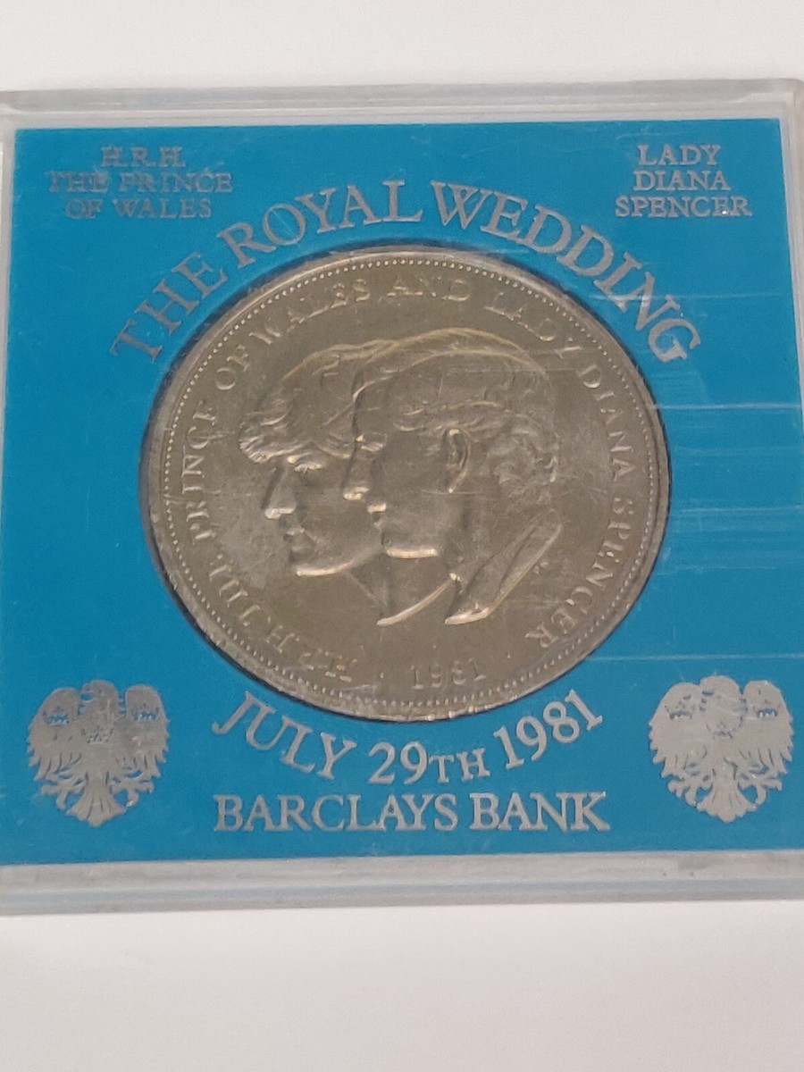 ロイヤルウェディング記念コイン 1981年 1981 UNITED KINGDOM ROYAL WEDDING COIN | eBay