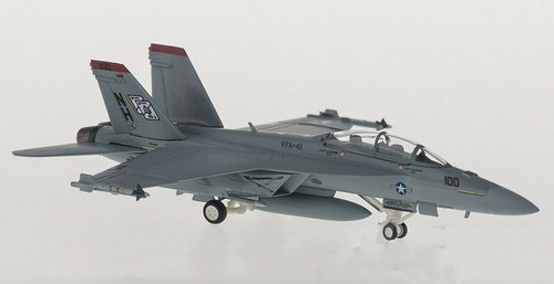 1:200 Hogan US Navy McDonnell Douglas F/A-18F VFA-41 NH100 Fighter Diecast Model - Picture 3 of 5
