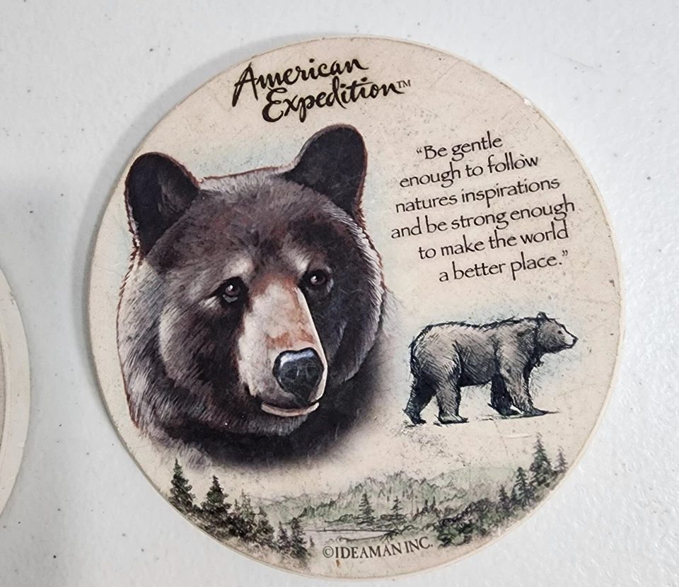 Набор из 4 подставок для камней American Expedition BEAR Wildlife - Изображение 4 из 4