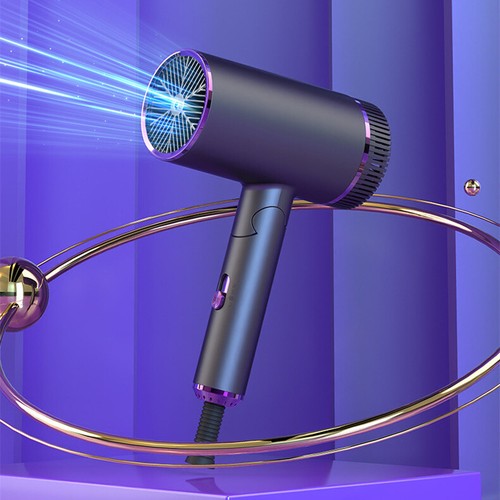 Hair Dryer Lightweight Blue Ray Lonic Hair Care Dryer 2300W High Speed No-Burn - Picture 11 of 32