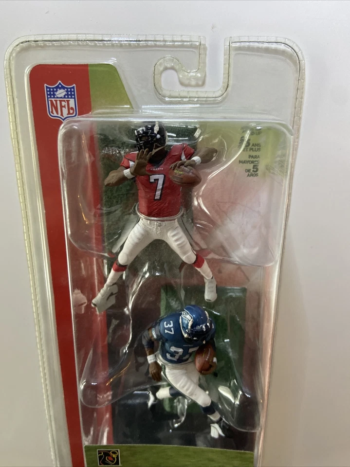 Alexander vs Vick Seahawks vs Falcons McFarlane Football Minis 2 Pack 3" Figures - Изображение 2 из 4