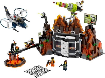 ウレロー NEW Lego Agents 8637 Mission 8 : VOLCANO BASE New SEALED Set