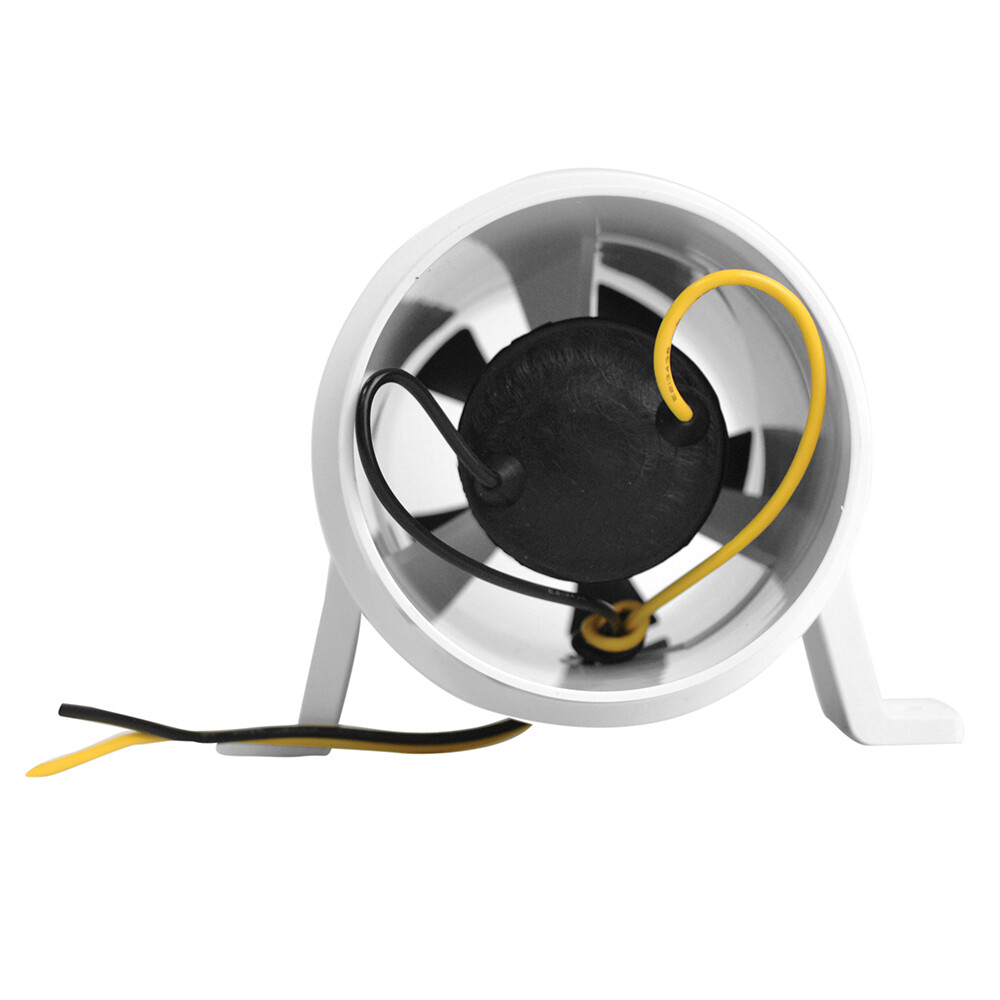 Attwood  Turbo 3000 Series In-Line Blower - 12V - White 1733-4