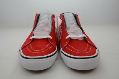 Supreme × Vans Skate Grosso Mid Red 26.5 Nate Lowman × Supreme × Vans Skate Grosso Mid Red