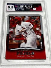 2008 Upper Deck Timeline #20 Albert Pujols St. Louis Cardinals HGA 8.5 Near Mint