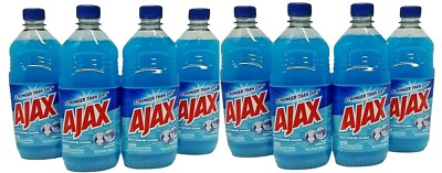 LOT 8 Bottles ) Ajax FRESH BATHROOM All Purpose Cleaner 16.9 oz Ea