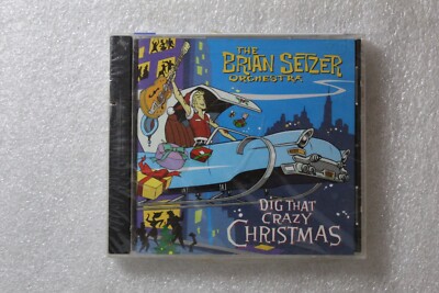 The Brian Setzer Orchestra Dig That Crazy CD Rockabilly Holiday Rock  Sealed