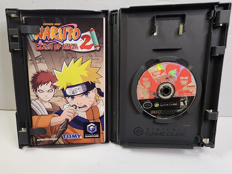 Naruto: Clash of Ninja 2 GameCube CIB, Player's Choice, Tested, CHECK CONDITIONS - Image 3 of 4