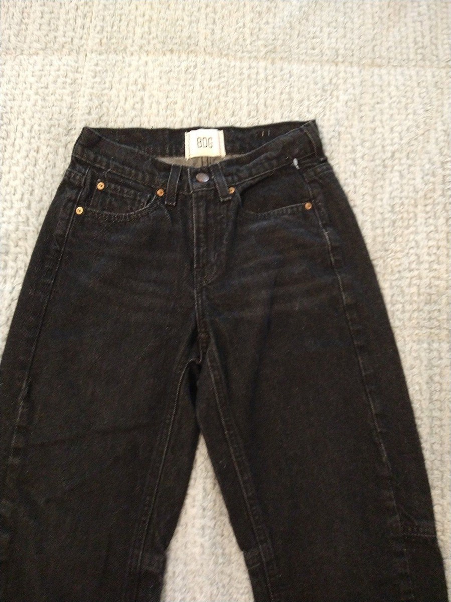 Bdg balloon cropped tapered black size 25 jeans | eBay
