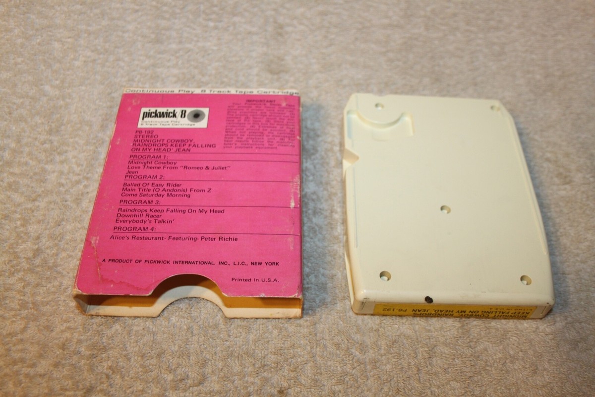 Midnight Cowboy, 8 Track Tape Cartridge, Various Artist, w Midnight Cowboy, 8 Track Tape Cartridge, Various Artist, w