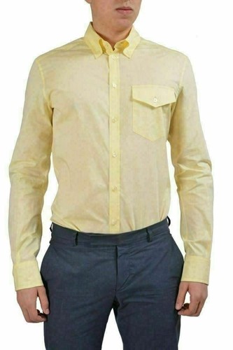 Light Yellow Long Sleeve Dress Shirt 