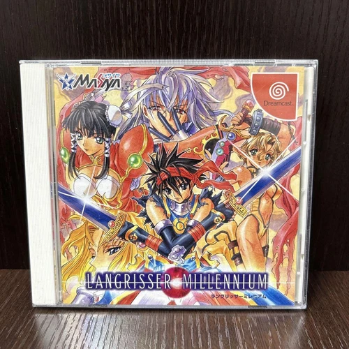 Dreamcast Langrisser Millennium DC Disc Used Japan Free Shipping Good Condition