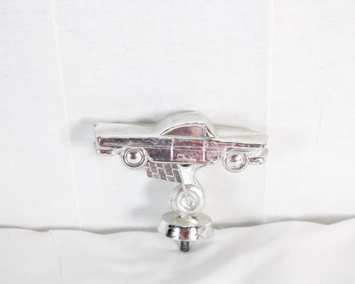 R.S. Owen Vintage Car Auto Hot Rod Trophy Topper Silver Color TT2