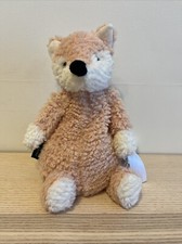 Fox FAO Schwarz 12" Orange Plush Toasties Microwaveable Stress Relief Toy Soft