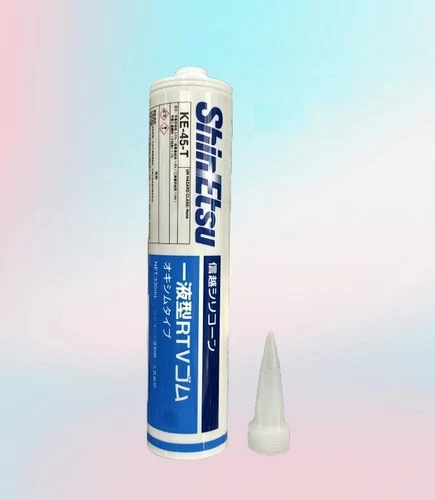 ONE(1pcs) Shin Etsu Silicone RTV Transparent KE-45-T KE45 330ML New free ship