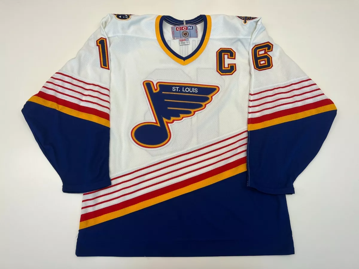 St. Louis Blues NHL Brett Hull Vintage Sewn Team Jersey