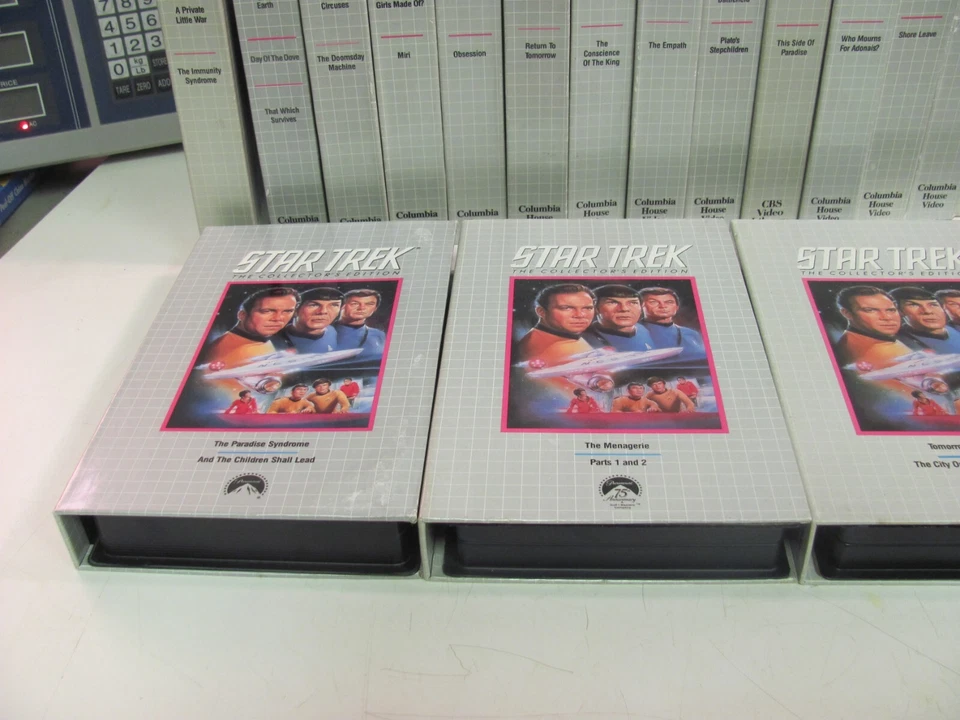 Star Trek: The Original Collector's Series VHS 88 Tapes - Image 2 of 4