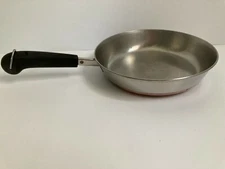 Vintage Revere Ware 9” Inch Skillet Fry Pan Copper Clad Bottom