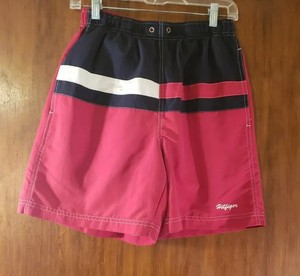 white tommy hilfiger swim trunks