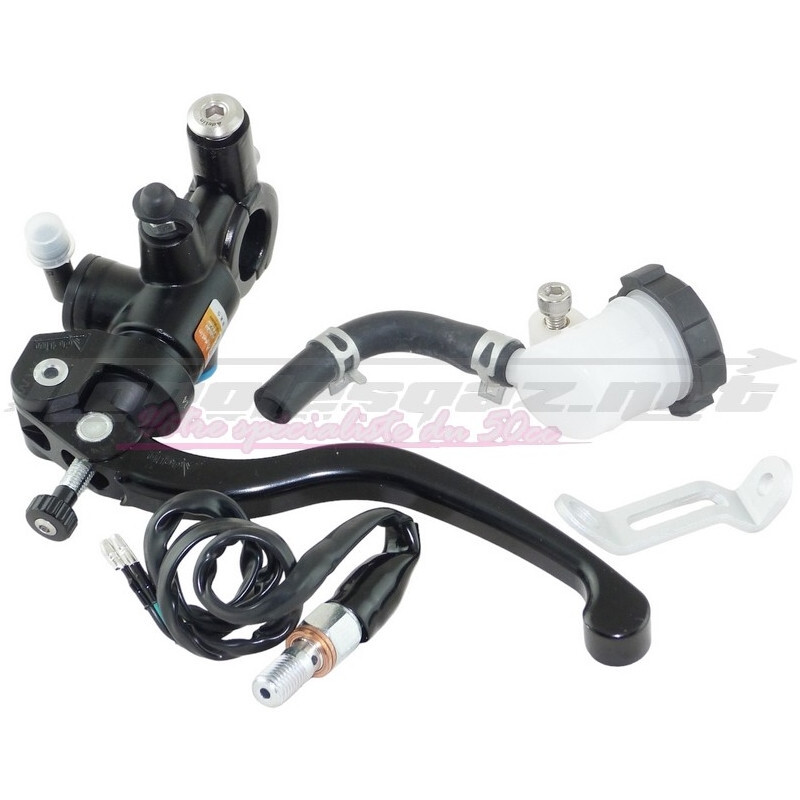 Maître cylindre embrayage radial Ø14mm noir pour rénover votre moto
