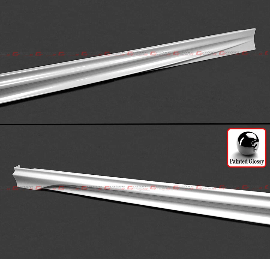 For 23-25 Honda Accord Akasaka Platinum White Pearl Add On Side Skirt Extensions - Image 4 of 4
