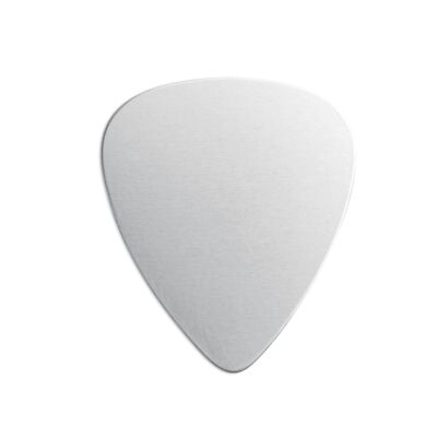 ImpressArt Guitar Pick Shape Premium Alkeme Stamping Blanks, 1 1/4'', 24 pc