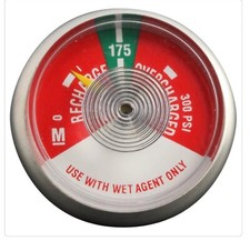 175 PSI wet chemical Pressure Gauge