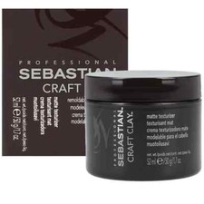 Sebastian Craft Clay Remoldable Matte Texturizer Hair Clay - 1.7oz