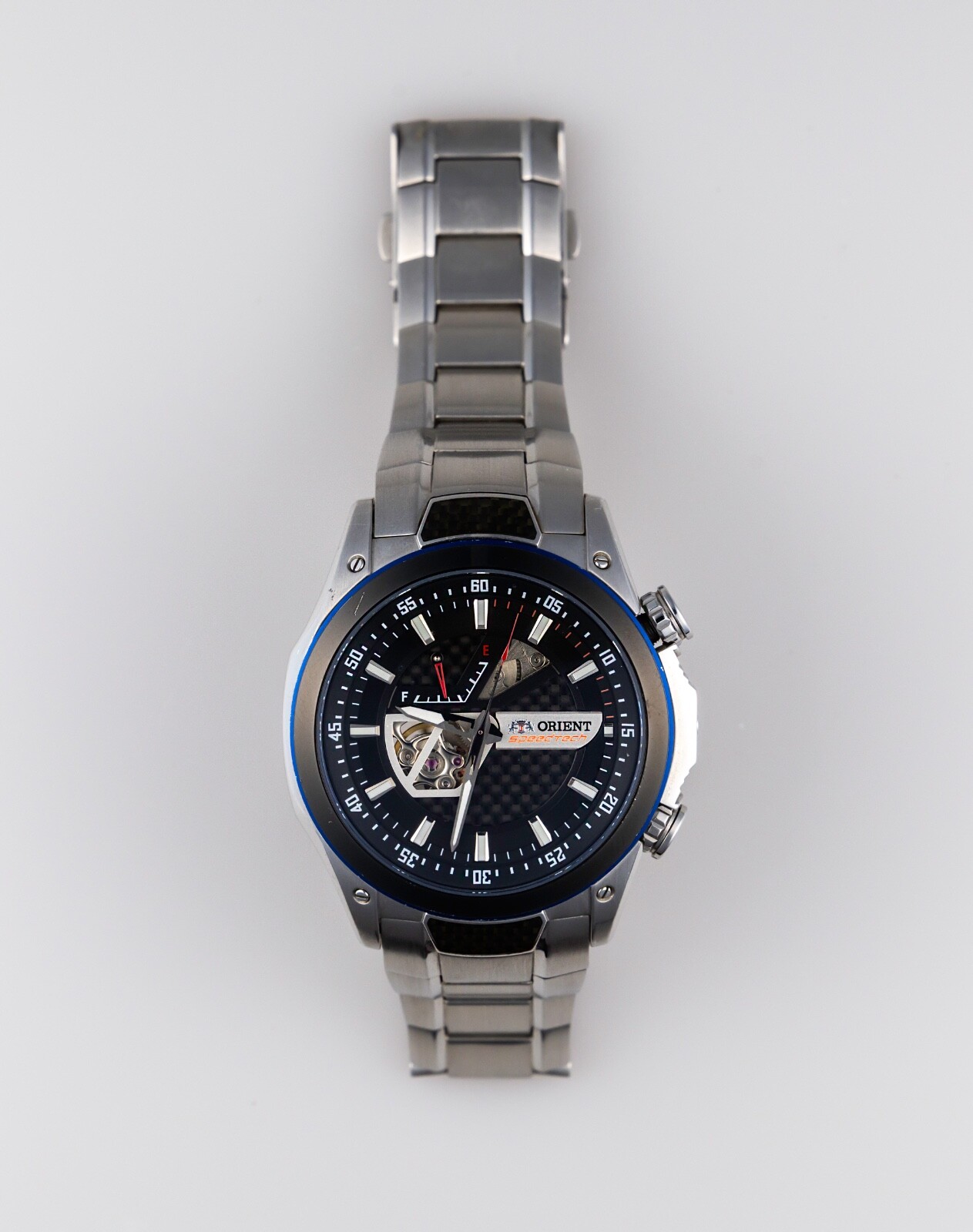 Orient watch, automatic men's speedtech, good con… - image 1