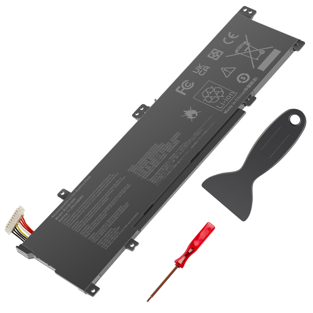 BATERIA PARA ASUS B31N1429 48Wh 11.24V 3 CELDAS K501UX K501UB K501LB K501U INT - | Obtén