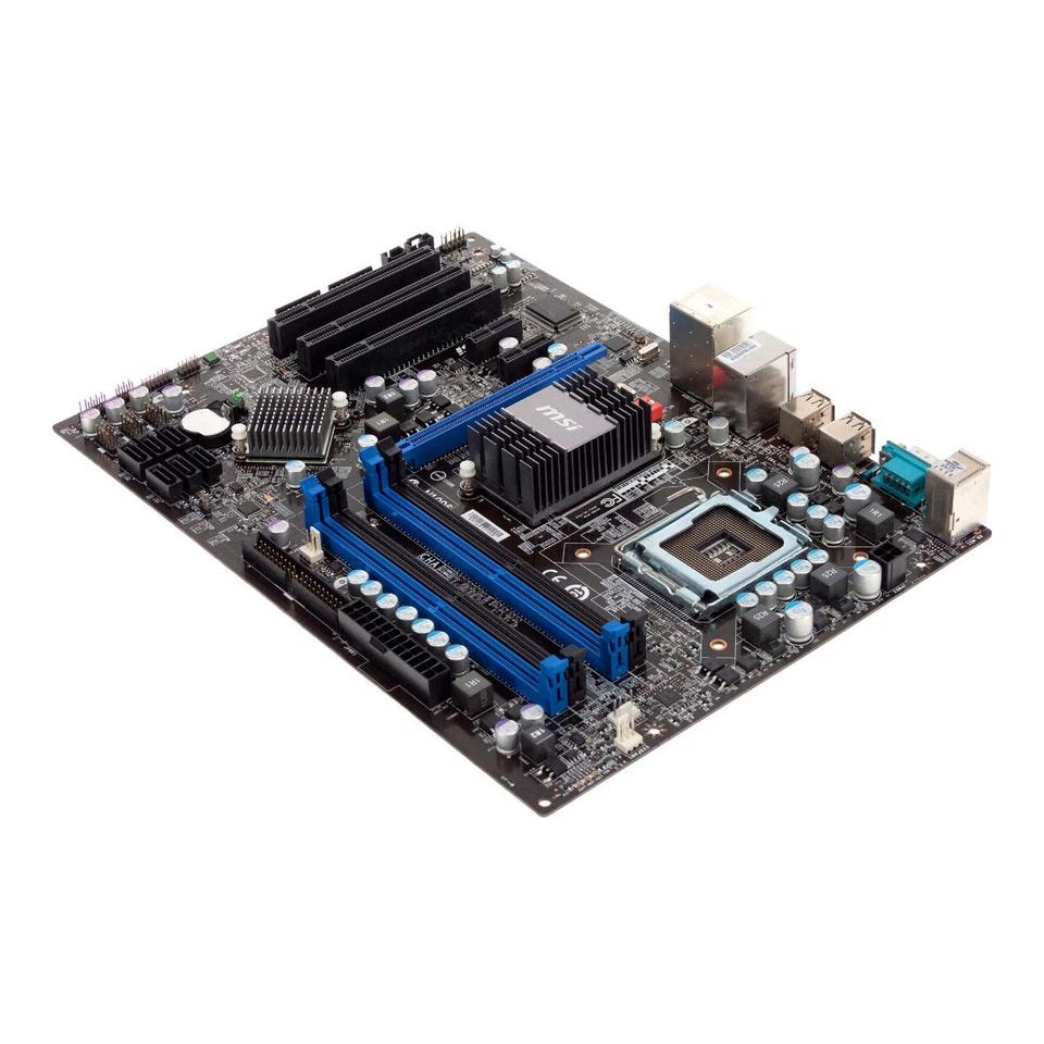 Motherboard ATX MSI P43T-C51 MS-7519 VER 1.4 Socket 775 DDR2 Pcie PCI - Image 3 of 3