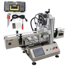 Automatic Bottle Capping Machine Desktop Linear Bottle Sealer Bottle Lid Capping