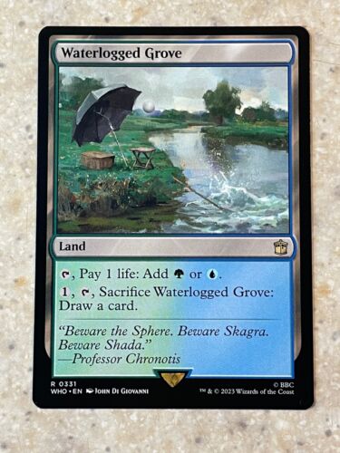 MTG Waterlogged Grove comme neuf [Doctor Who] - Photo 1 sur 1