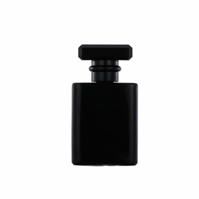 50ml oder 100ml leer Glas Parfüm Sprühflasche nachfüllbar schwarz glänzend
