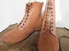 WH Schn&uuml;rstiefel Wehrmacht Low Ankle Boots Uniform Marschstiefel WW2 WWII EU 39