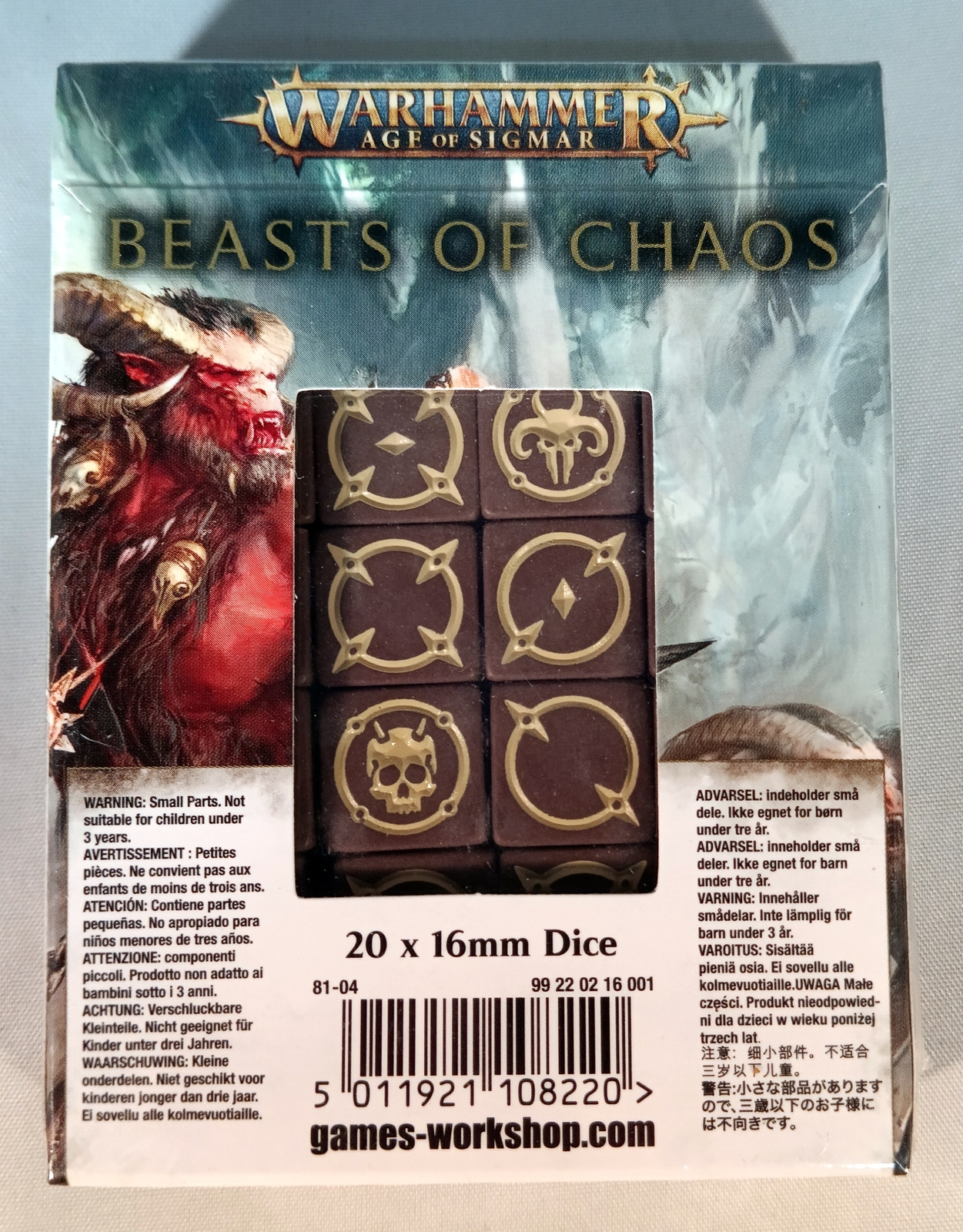 Thumbnail - Age Of Sigmar Beasts Of Chaos Dice Games Workshop