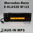 Mercedes W123 Radio Special MF2297 MP3 AUX IN CD R Car Stereo E Class Jack RDS